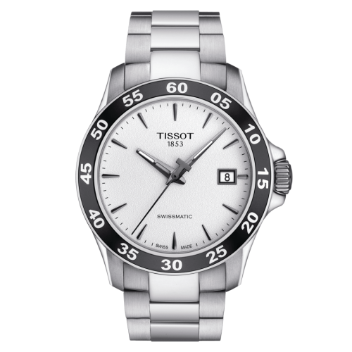Tissot V8 Swissmatic 42.5 Stainless Steel / Silver / Bracelet